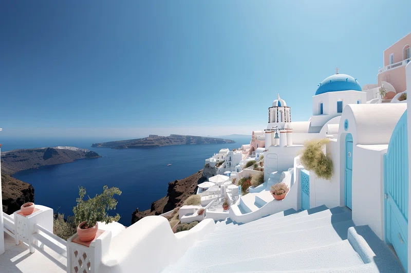 Santorini și Atena, cele mai „instagramabile” locuri
